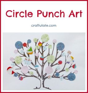 Circle Punch Art