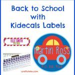 Back to School with Kidecals Labels