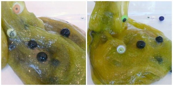 Halloween Slime with Water Beads