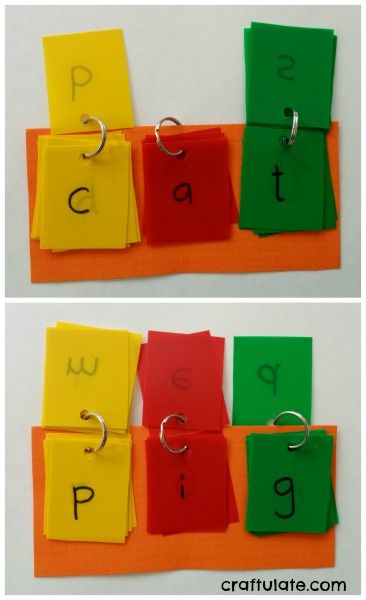 DIY First Words Flip Book - Craftulate