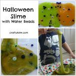 Halloween Slime with Water Beads