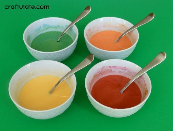 Sensory Oobleck for Fall