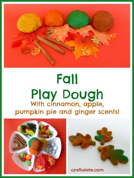 Pumpkin Pie Sensory Play Dough Kit