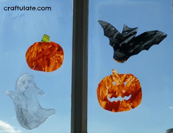 Halloween Window Decorations