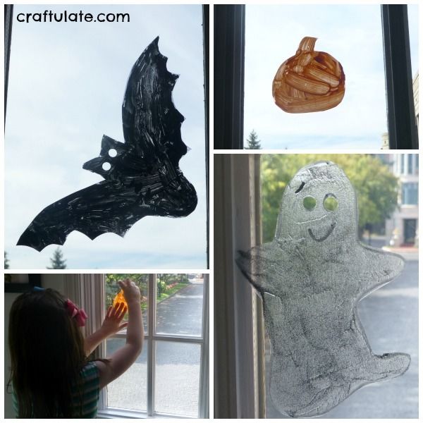 Halloween Window Decorations