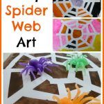 Easy Spider Web Art