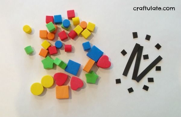 Magnetic Foam Shapes