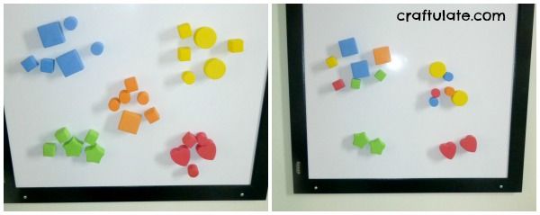 Magnetic Foam Shapes