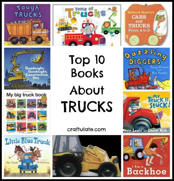 Top 10 Books About Trucks from Craftulate