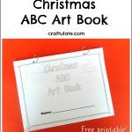 Christmas ABC Art Book