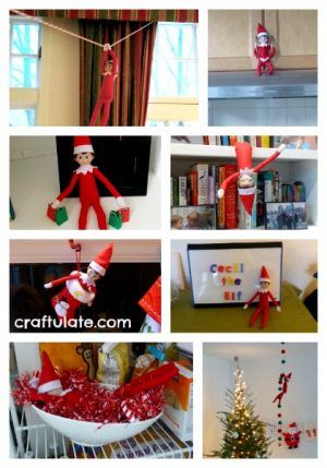 Easy Elf on the Shelf Ideas - Craftulate