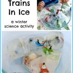 Trains In Ice – a winter science activity
