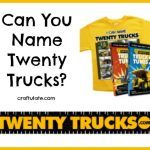 Can You Name Twenty Trucks?