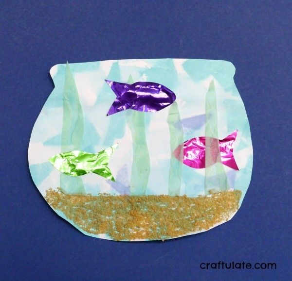 Fishbowl Craft from Craftulate