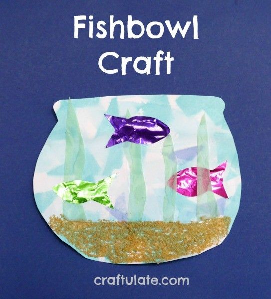 Fishbowl Craft from Craftulate