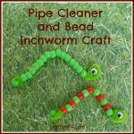 Pipe Cleaner and Bead Inchworm Craft