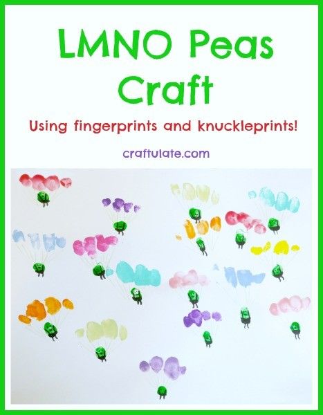 LMNO Peas Craft from Craftulate