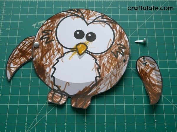 Flapping Owl Puppet