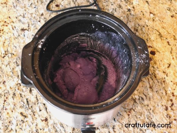 Slow Cooker Play Dough