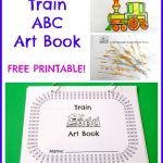 Train ABC Art Book