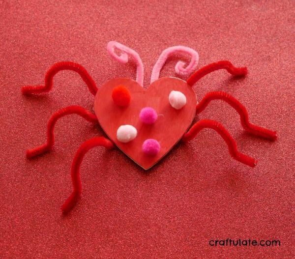 Valentine Love Bug Craft