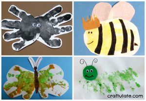 10 Bug Crafts and Activities from Craftulate