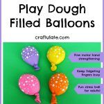 Play Dough Filled Balloons