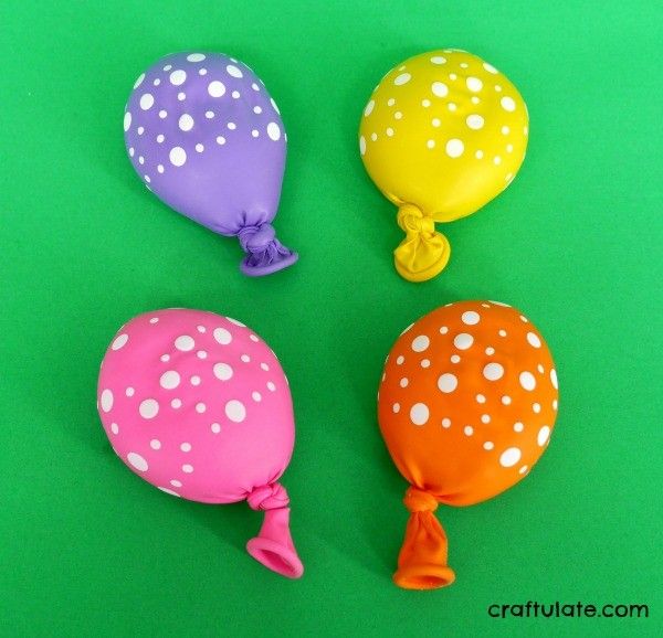 Play Dough Filled Balloons - great for fine motor hand strengthening and fidgets!