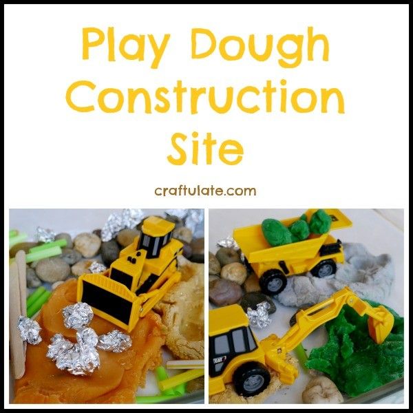 Play doh store construction truck