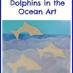 Dolphins in the Ocean Art