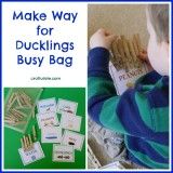 Make Way for Ducklings Busy Bag - Craftulate