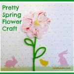 Pretty Spring Flower Craft