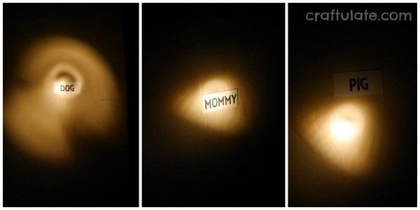 Flashlight Word Hunt