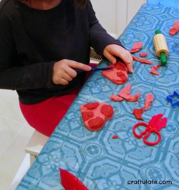 Play Dough Skills for Preschoolers from Craftulate