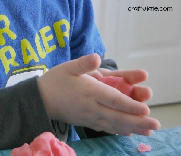 Play Dough Skills for Preschoolers from Craftulate