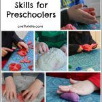 Play Dough Skills for Preschoolers