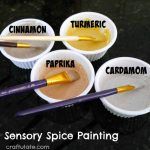 Sensory Spice Painting