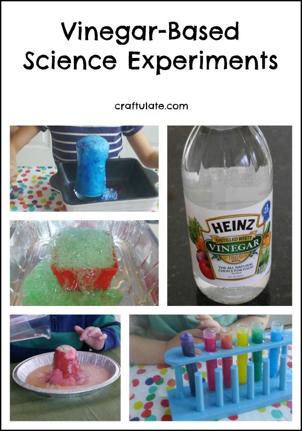 Vinegar-Based Science Experiments that kids will love!