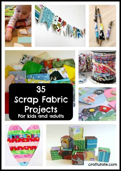 35 Scrap Fabric Projects - Craftulate