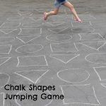 Chalk Shapes Jumping Game