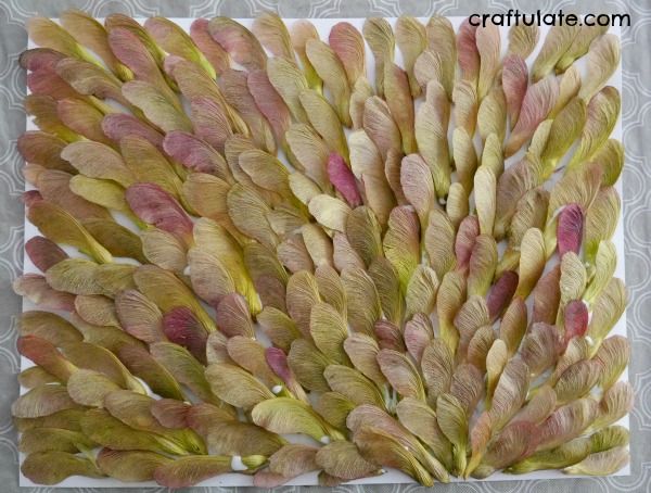 Maple Seed Art by Craftulate