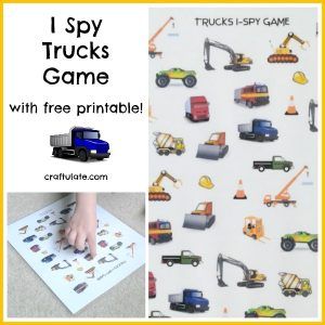 I Spy Trucks Game