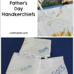 Decorated Father’s Day Handkerchiefs
