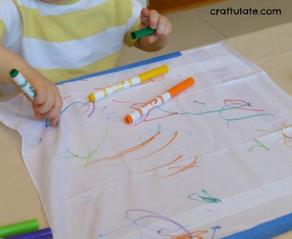 Decorated Father's Day Handkerchiefs - a wonderful tradition