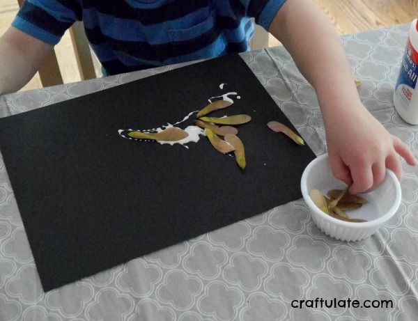 Maple Seed Art for Kids