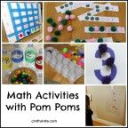 Math Activities with Pom Poms - Craftulate