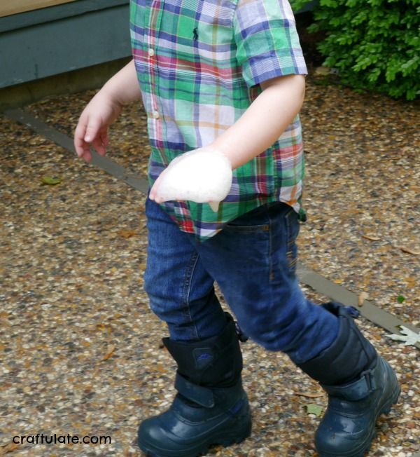 Soap Foam Water Play - good clean fun!