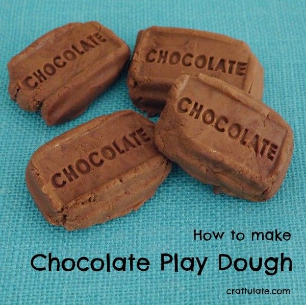 Make your own Chocolate Play Dough!