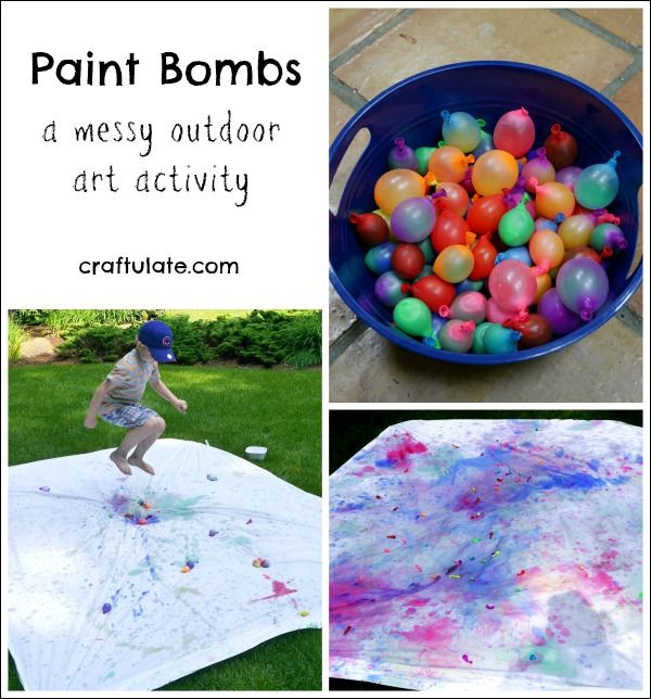 Paint Bombs Craftulate