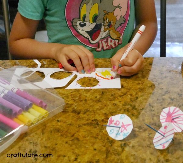 Super Easy Homemade Spinning Tops